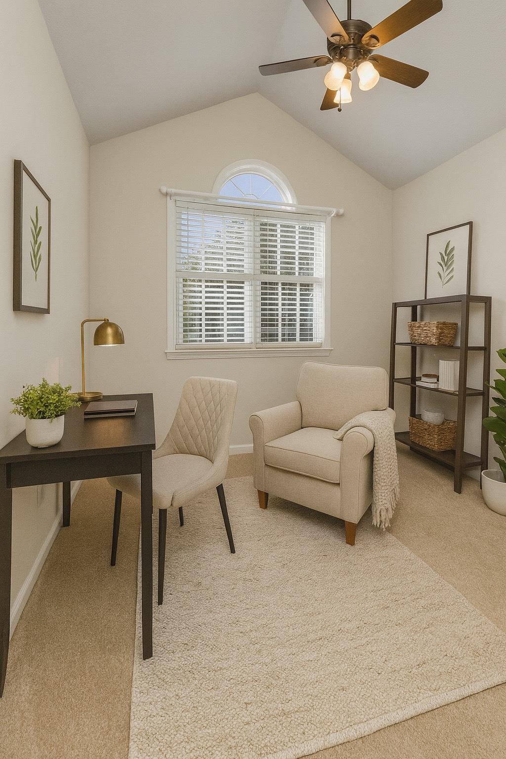 Front Bedroom Shown with Virtual Staging for Inspiration Example 1