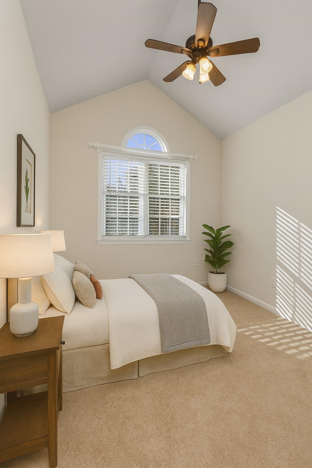 Front Bedroom Shown with Virtual Staging for Inspiration Example 2