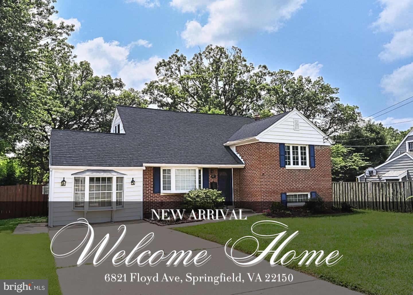 6821 FLOYD AVE, SPRINGFIELD, Virginia 22150, 3 Bedrooms Bedrooms, ,2 BathroomsBathrooms,Residential,For sale,6821 FLOYD AVE,VAFX2263194 MLS # VAFX2263194