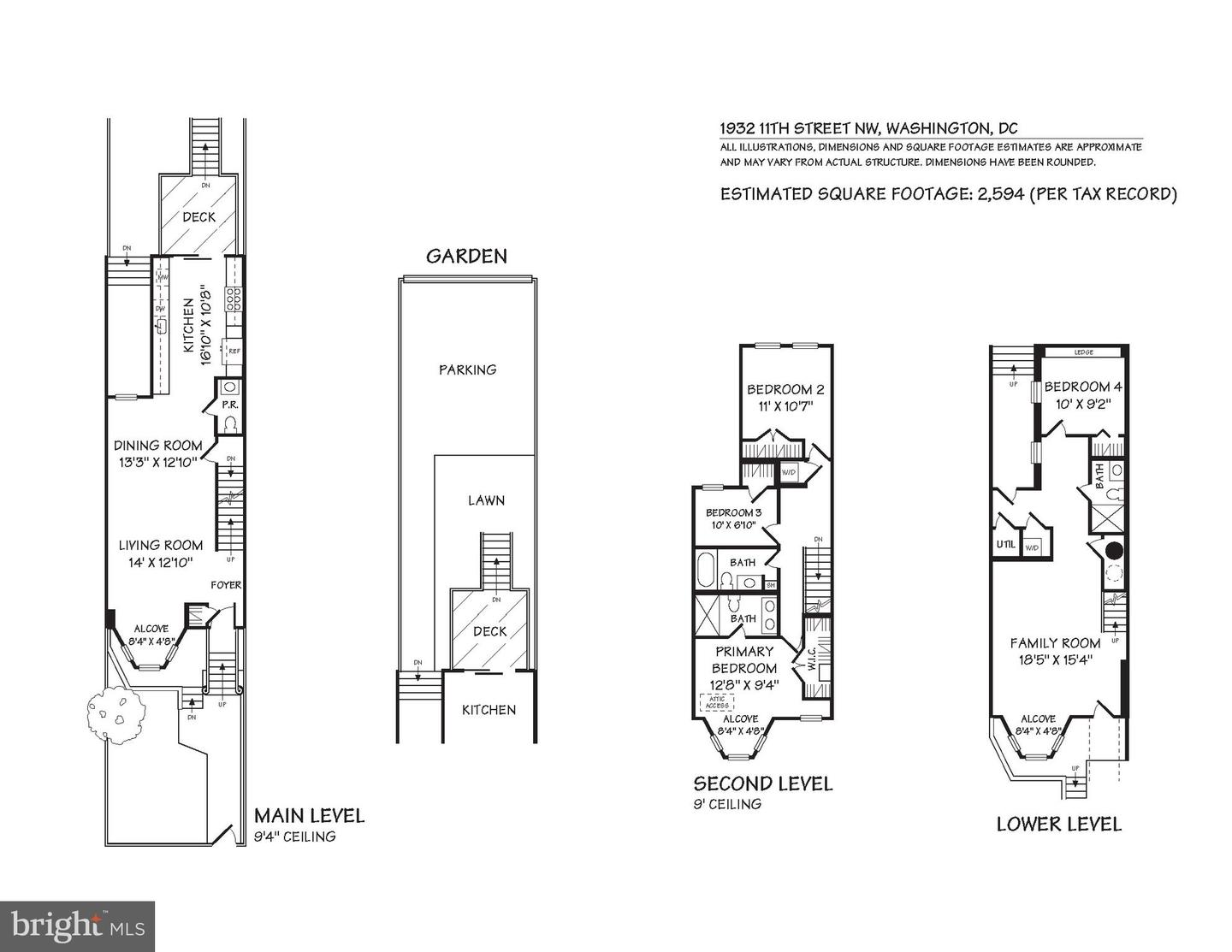 1932 11TH ST NW, WASHINGTON, District Of Columbia 20001, 4 Bedrooms Bedrooms, ,3 BathroomsBathrooms,Residential,For sale,1932 11TH ST NW,DCDC2215482 MLS # DCDC2215482