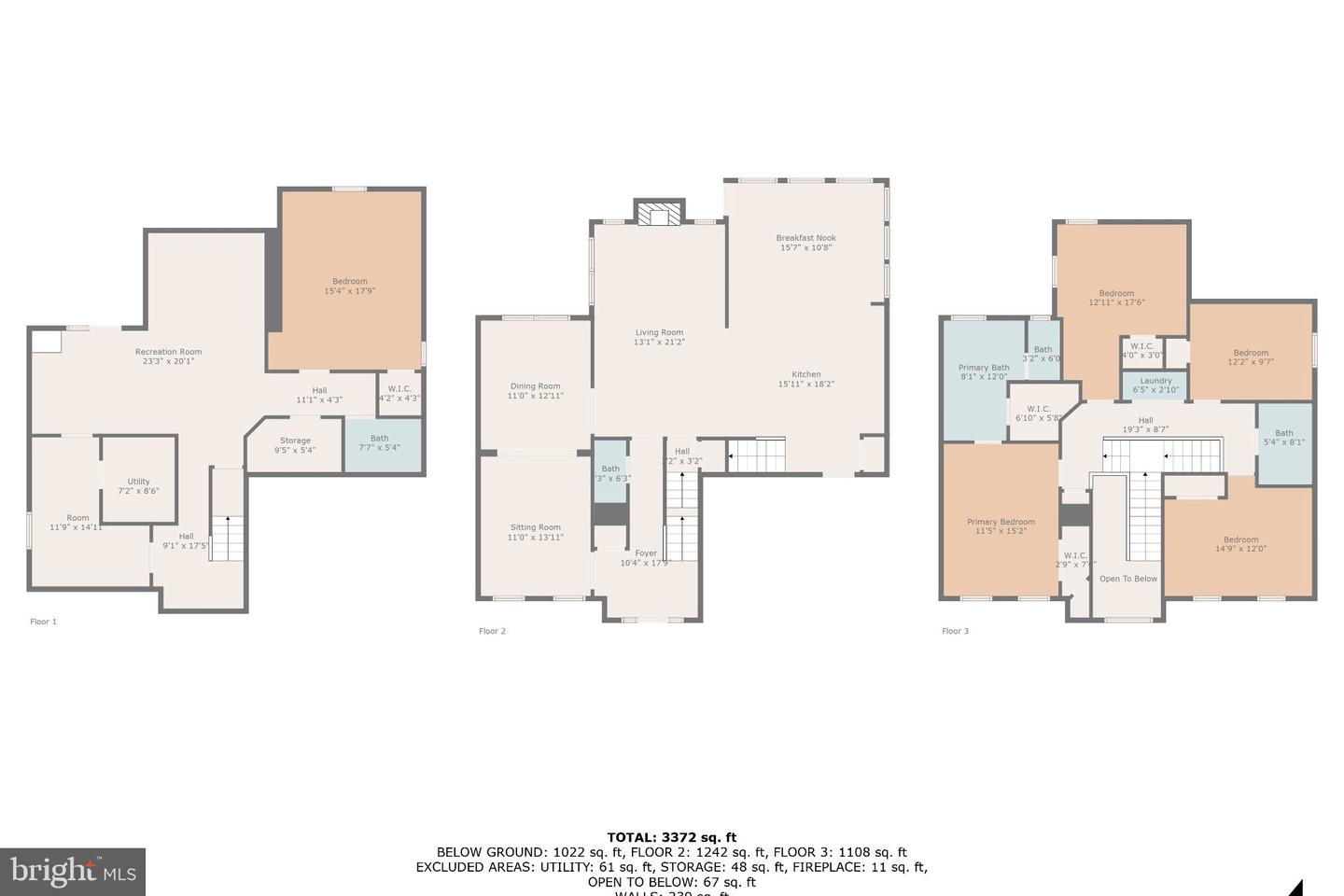 46999 BAINBRIDGE PL, STERLING, Virginia 20165, 4 Bedrooms Bedrooms, ,3 BathroomsBathrooms,Residential,For sale,46999 BAINBRIDGE PL,VALO2104508 MLS # VALO2104508
