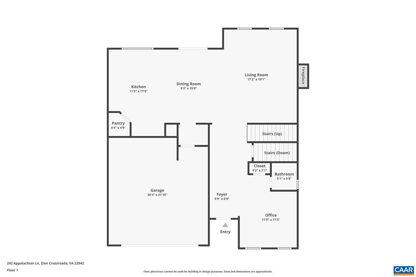 242 APPALACHIAN LN, ZION CROSSROADS, Virginia 22942, 4 Bedrooms Bedrooms, ,2 BathroomsBathrooms,Residential,For sale,242 APPALACHIAN LN,668327 MLS # 668327