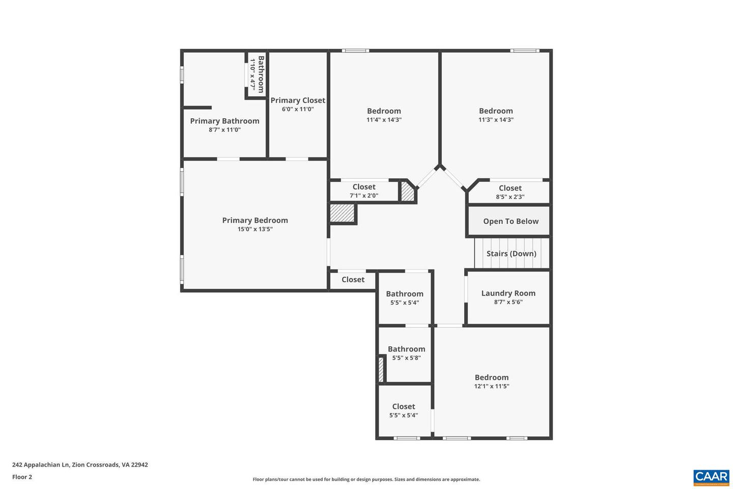 242 APPALACHIAN LN, ZION CROSSROADS, Virginia 22942, 4 Bedrooms Bedrooms, ,2 BathroomsBathrooms,Residential,For sale,242 APPALACHIAN LN,668327 MLS # 668327