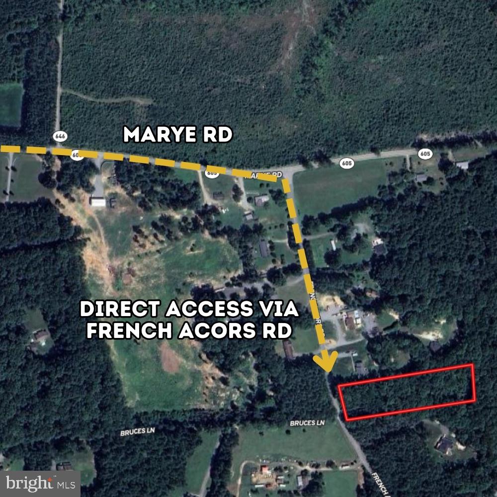 4331 FRENCH ACORS RD, SPOTSYLVANIA, Virginia 22551, ,Land,For sale,4331 FRENCH ACORS RD,VASP2035934 MLS # VASP2035934