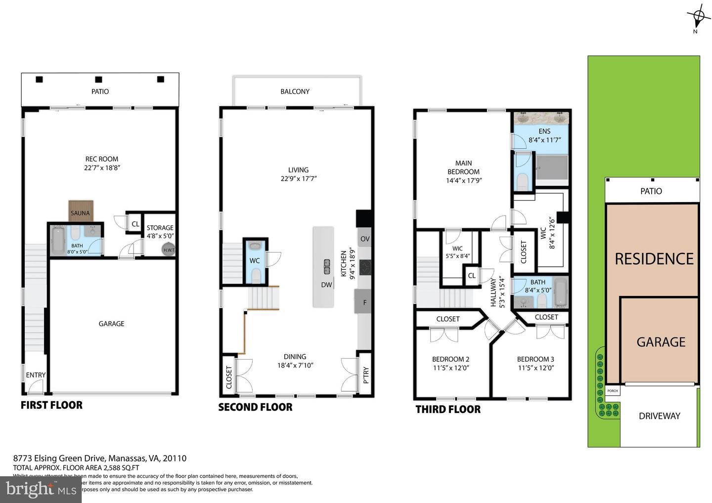8773 ELSING GREEN DR, MANASSAS, Virginia 20112, 3 Bedrooms Bedrooms, ,3 BathroomsBathrooms,Residential,For sale,8773 ELSING GREEN DR,VAPW2102898 MLS # VAPW2102898
