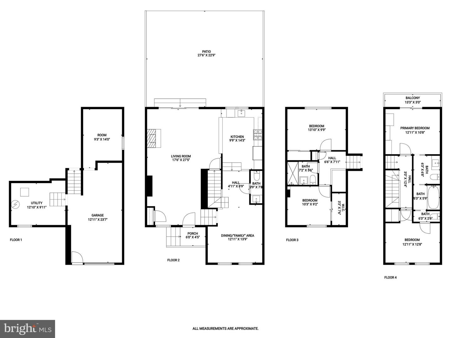 2712 O ST NW, WASHINGTON, District Of Columbia 20007, 4 Bedrooms Bedrooms, ,2 BathroomsBathrooms,Residential,For sale,2712 O ST NW,DCDC2216046 MLS # DCDC2216046