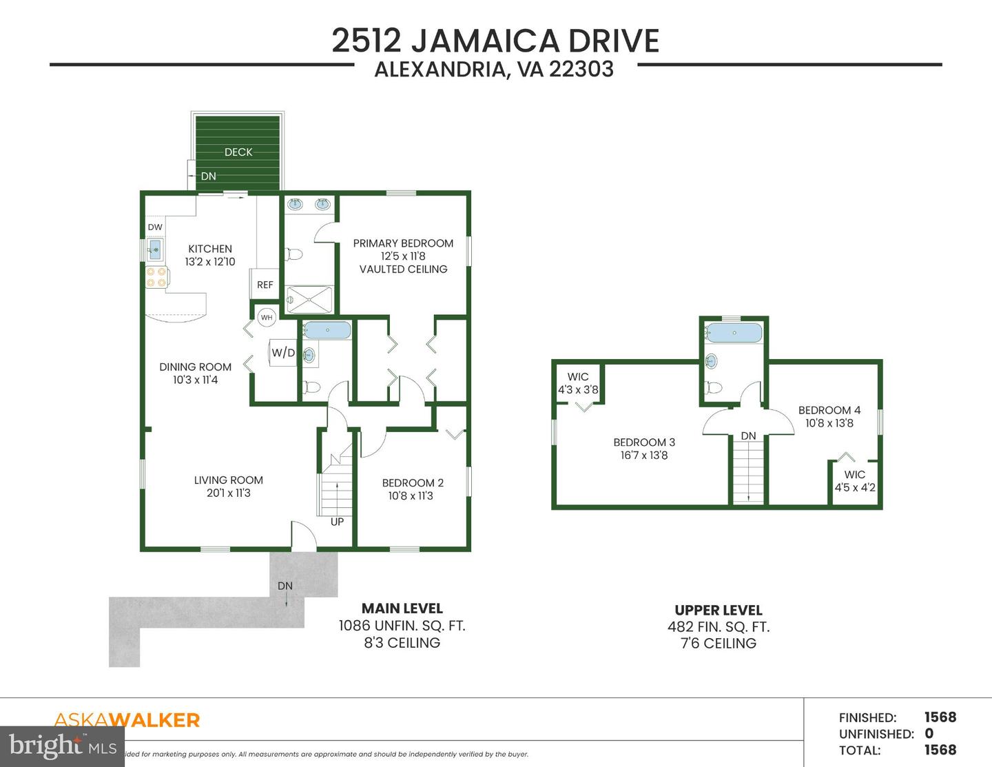 2512 JAMAICA DR, ALEXANDRIA, Virginia 22303, 4 Bedrooms Bedrooms, 7 Rooms Rooms,3 BathroomsBathrooms,Residential,For sale,2512 JAMAICA DR,VAFX2264620 MLS # VAFX2264620