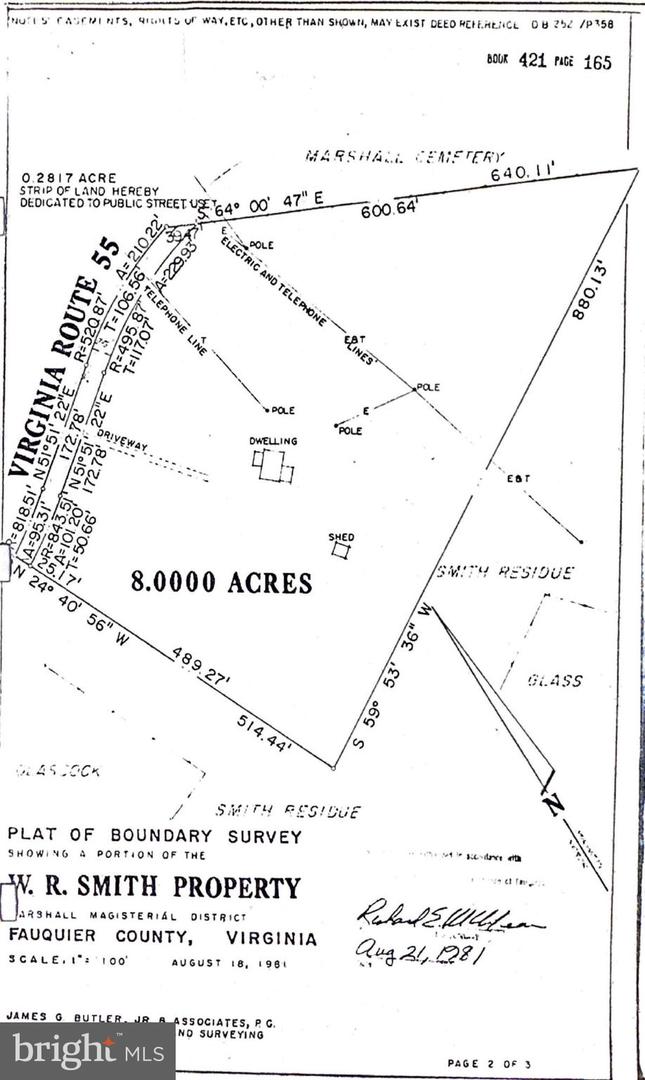 8089 EAST MAIN ST, MARSHALL, Virginia 20115, ,Land,For sale,8089 EAST MAIN ST,VAFQ2018162 MLS # VAFQ2018162