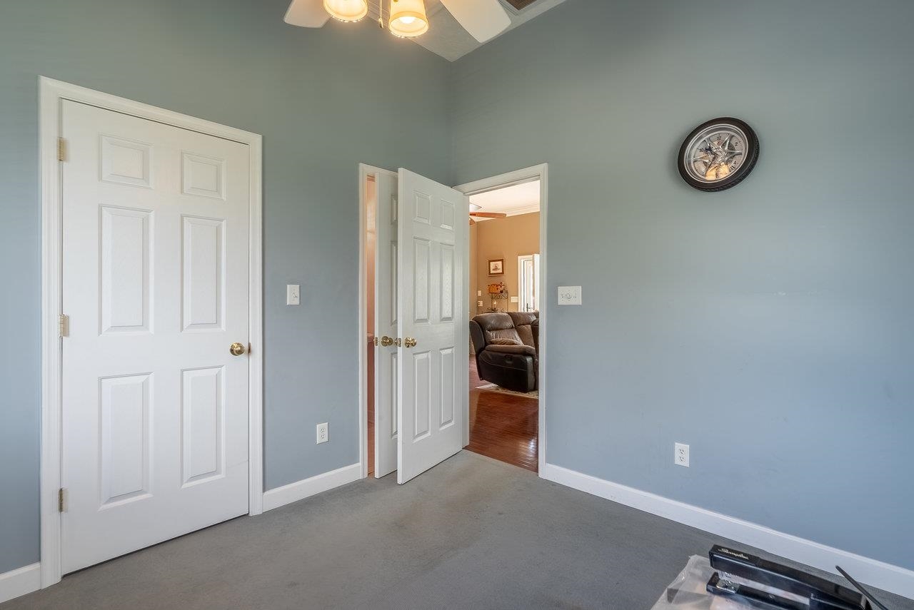 Located off family room