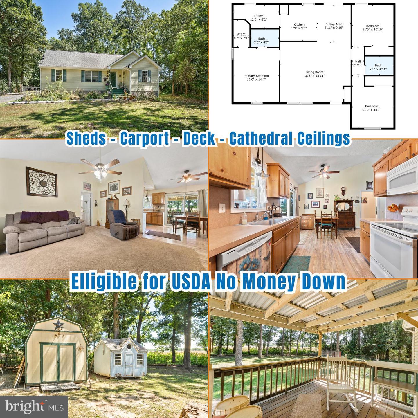 219 MILL STREAM AVE, WALKERTON, Virginia 23177, 3 Bedrooms Bedrooms, 8 Rooms Rooms,2 BathroomsBathrooms,Residential,For sale,219 MILL STREAM AVE,VAKQ2000170 MLS # VAKQ2000170