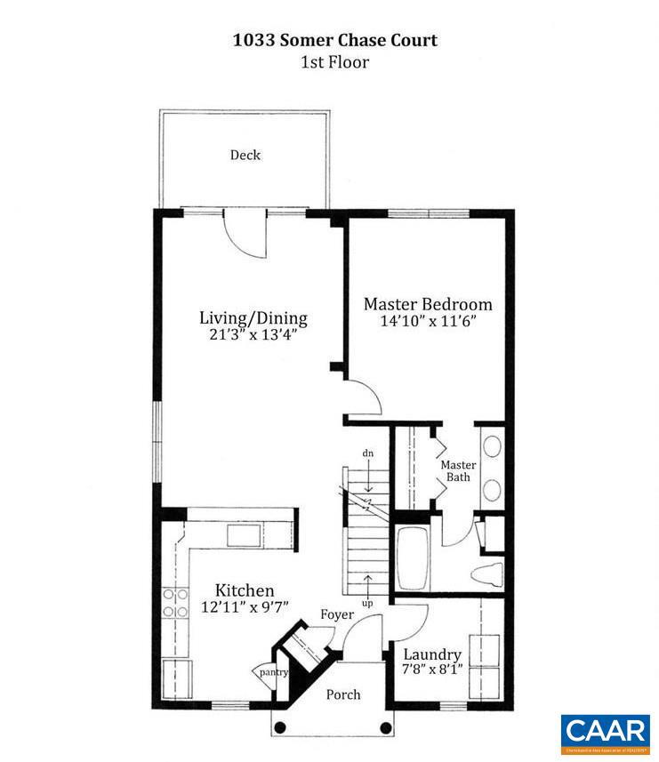 1033 SOMER CHASE CT, CHARLOTTESVILLE, Virginia 22911, 2 Bedrooms Bedrooms, ,3 BathroomsBathrooms,Residential,For sale,1033 SOMER CHASE CT,668604 MLS # 668604
