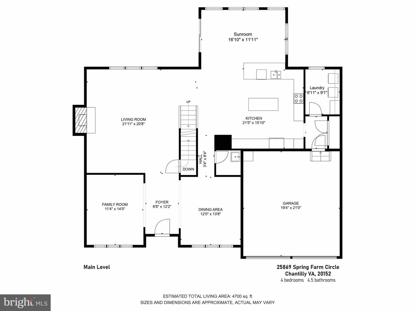 25869 SPRING FARM CIR, CHANTILLY, Virginia 20152, 4 Bedrooms Bedrooms, ,4 BathroomsBathrooms,Residential,For sale,25869 SPRING FARM CIR,VALO2102028 MLS # VALO2102028