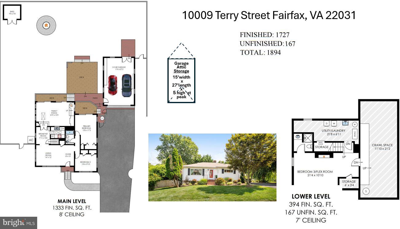 10009 TERRY ST, FAIRFAX, Virginia 22031, 3 Bedrooms Bedrooms, ,2 BathroomsBathrooms,Residential,For sale,10009 TERRY ST,VAFC2006714 MLS # VAFC2006714