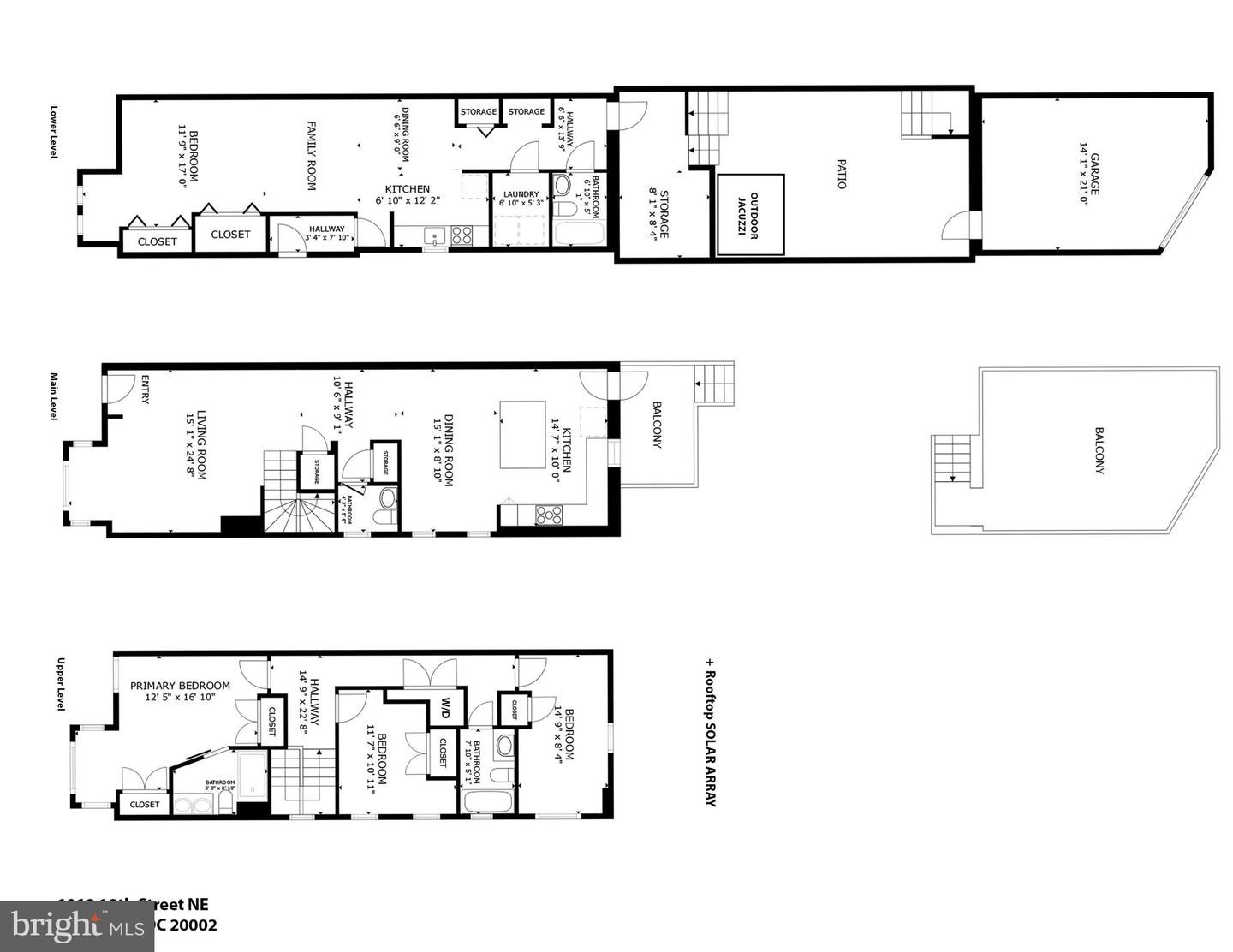 1019 10TH ST NE, WASHINGTON, District Of Columbia 20002, 4 Bedrooms Bedrooms, ,3 BathroomsBathrooms,Residential,For sale,1019 10TH ST NE,DCDC2216608 MLS # DCDC2216608