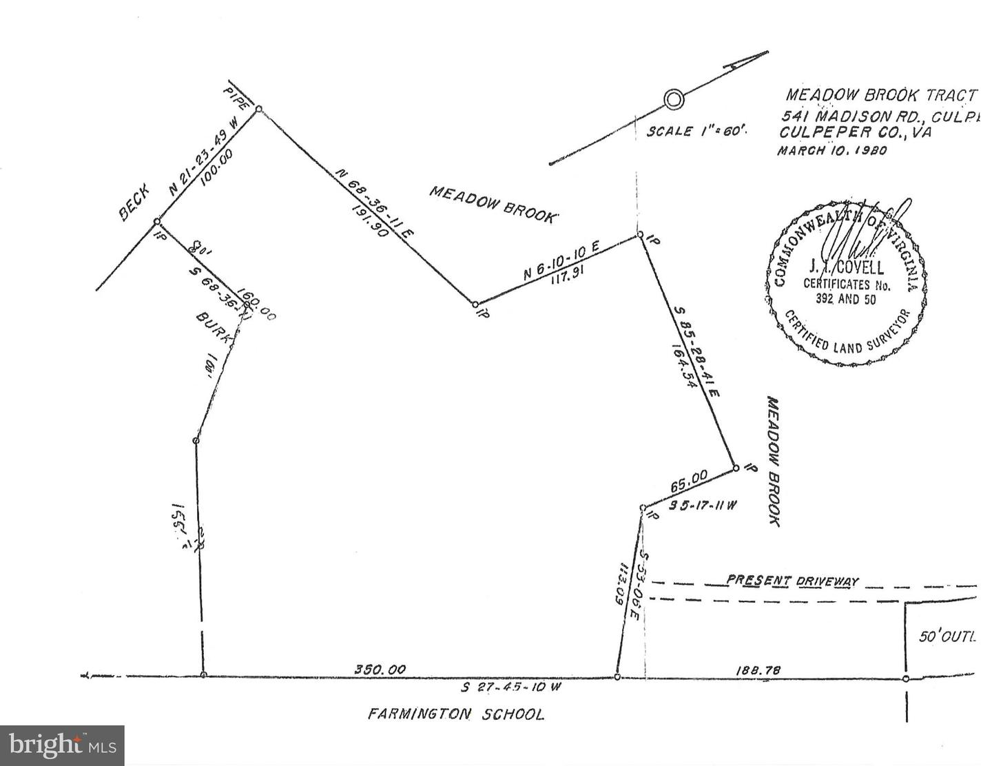 400 MEADOWBROOK DR, CULPEPER, Virginia 22701, ,Land,For sale,400 MEADOWBROOK DR,VACU2011506 MLS # VACU2011506