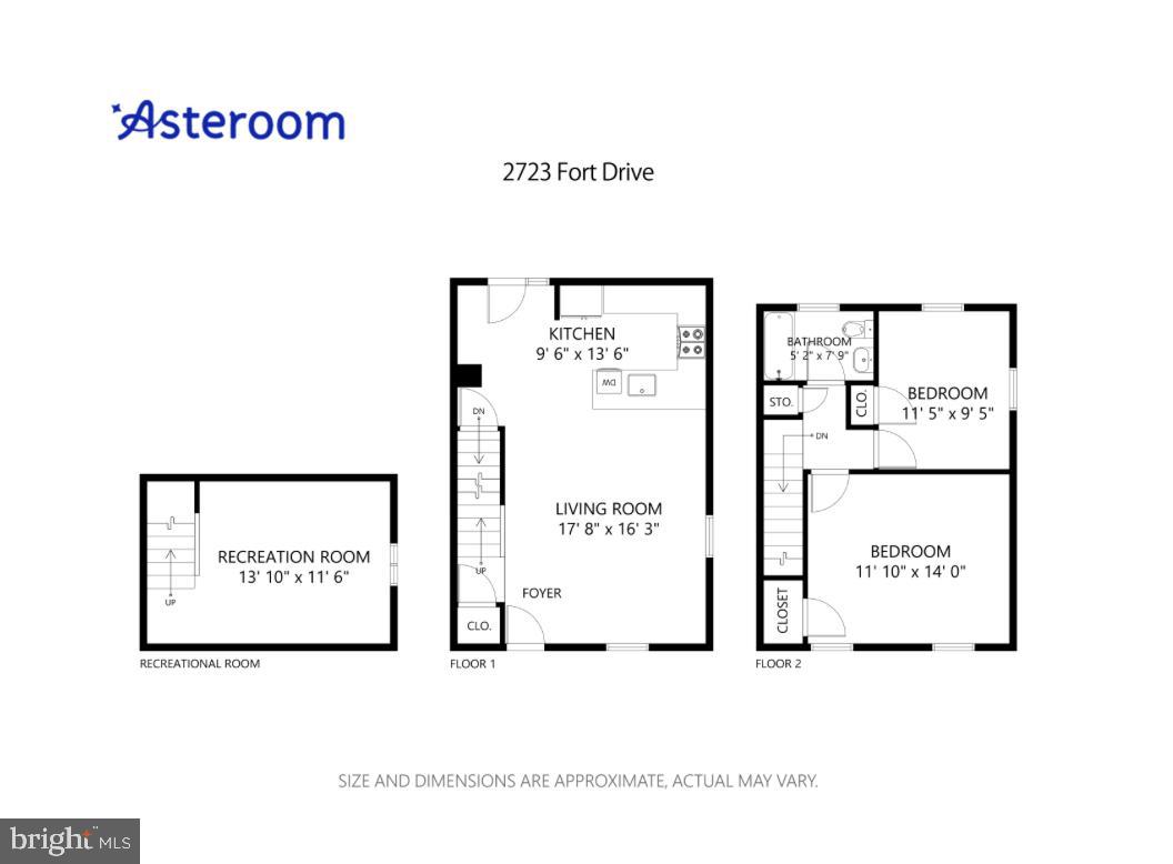 2723 FORT DR, ALEXANDRIA, Virginia 22303, 2 Bedrooms Bedrooms, 3 Rooms Rooms,1 BathroomBathrooms,Residential,For sale,2723 FORT DR,VAFX2261720 MLS # VAFX2261720