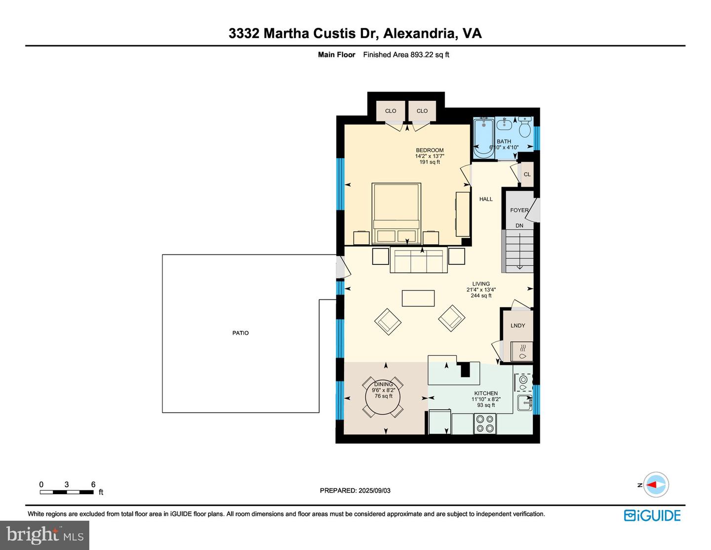 3332 MARTHA CUSTIS DR, ALEXANDRIA, Virginia 22302, 1 Bedroom Bedrooms, 5 Rooms Rooms,1 BathroomBathrooms,Residential,For sale,3332 MARTHA CUSTIS DR,VAAX2048996 MLS # VAAX2048996