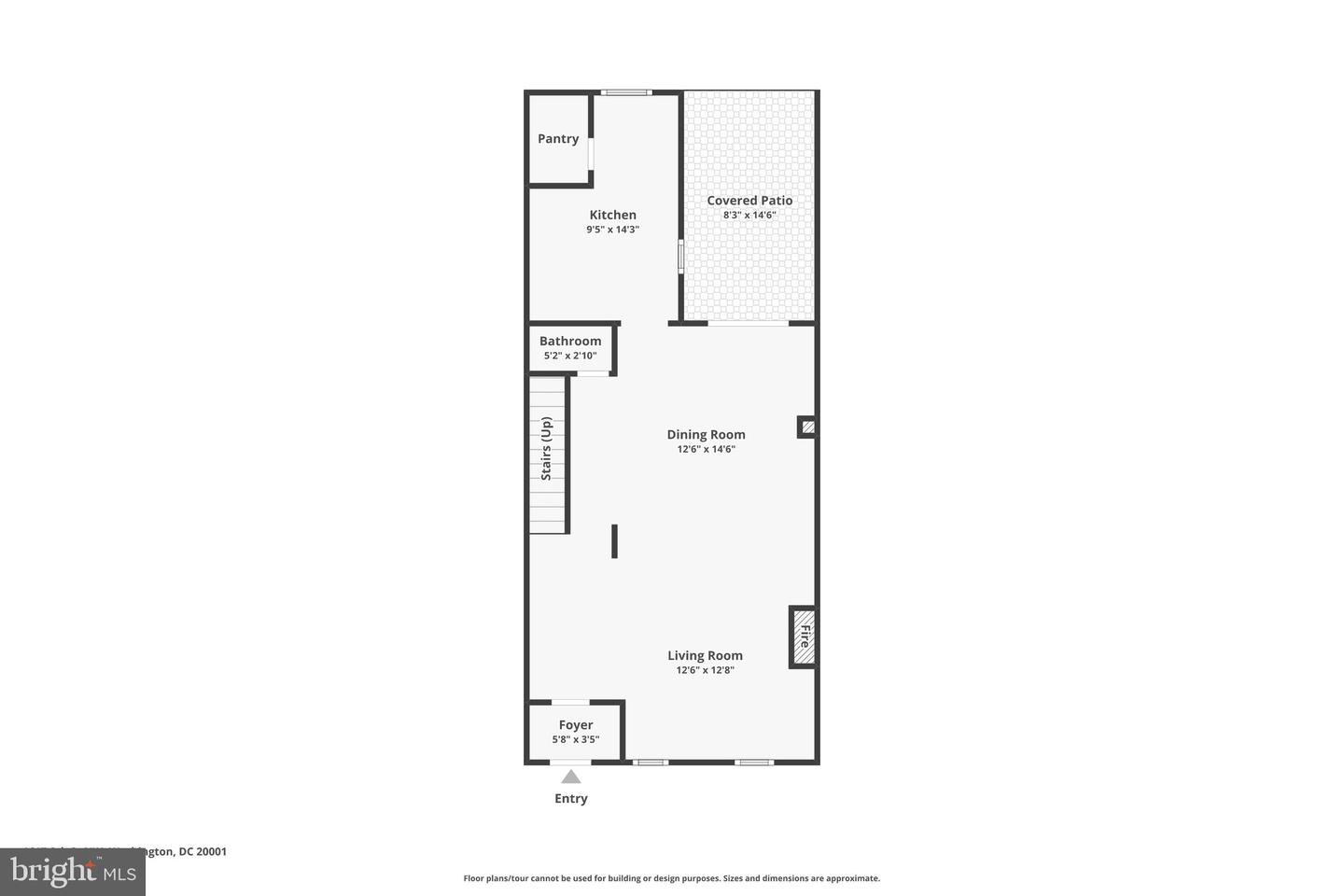 1617 8TH ST NW, WASHINGTON, District Of Columbia 20001, 3 Bedrooms Bedrooms, ,1 BathroomBathrooms,Residential,For sale,1617 8TH ST NW,DCDC2217874 MLS # DCDC2217874