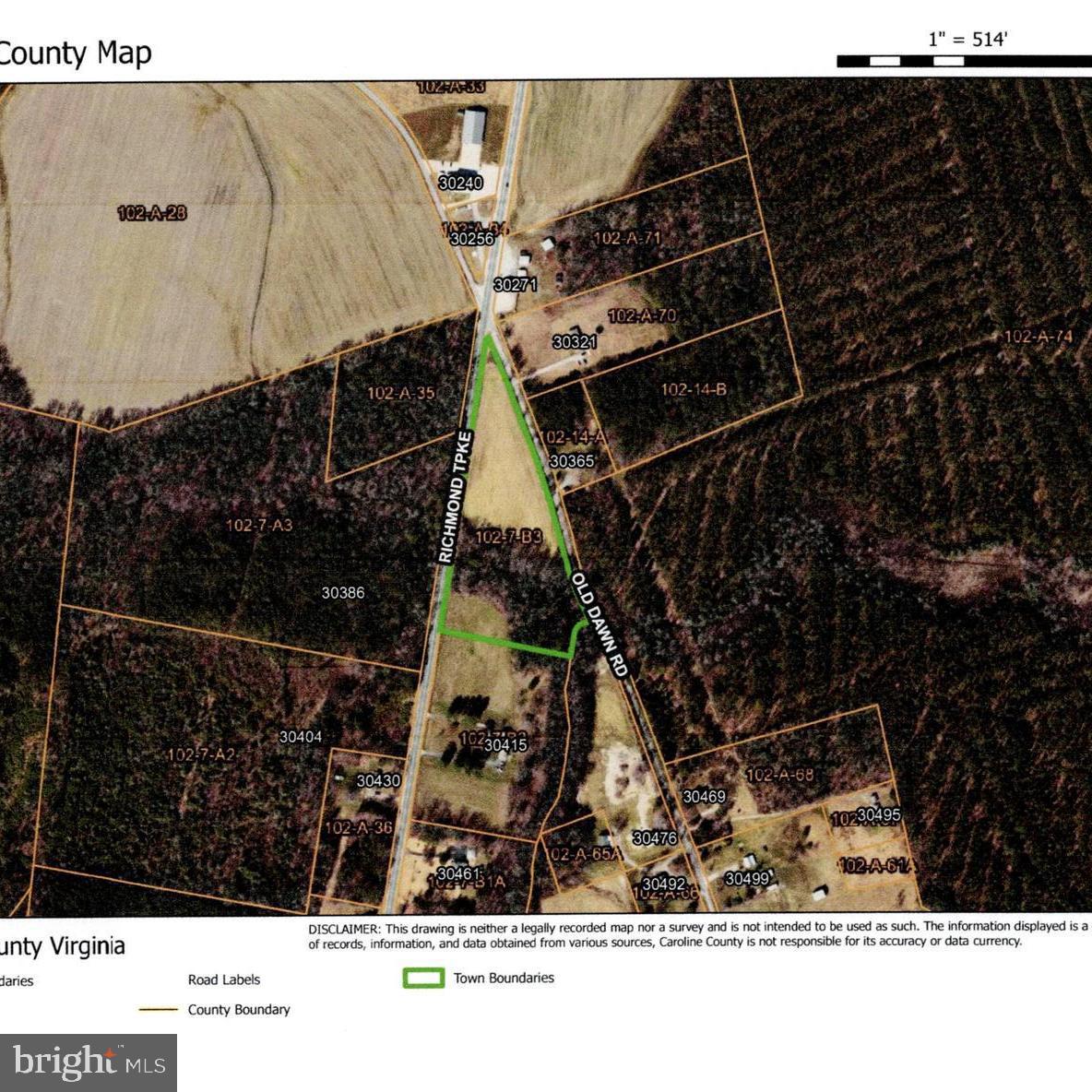 OLD DAWN, RUTHER GLEN, Virginia 22546, ,Land,For sale,OLD DAWN,VACV2008810 MLS # VACV2008810