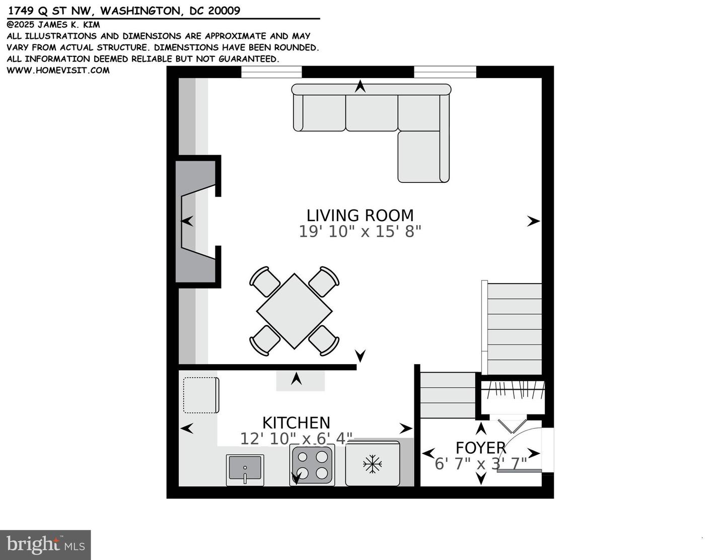 1749 Q ST NW #F, WASHINGTON, District Of Columbia 20009, 1 Bedroom Bedrooms, ,1 BathroomBathrooms,Residential,For sale,1749 Q ST NW #F,DCDC2205334 MLS # DCDC2205334
