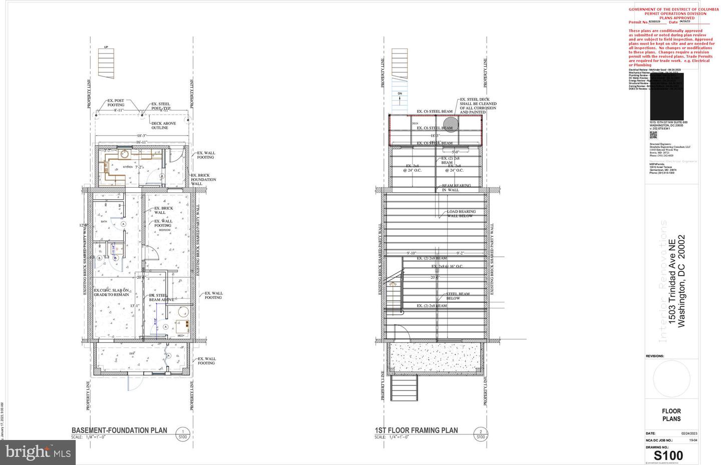1503 TRINIDAD AVE NE, WASHINGTON, District Of Columbia 20002, 4 Bedrooms Bedrooms, ,3 BathroomsBathrooms,Residential,For sale,1503 TRINIDAD AVE NE,DCDC2220574 MLS # DCDC2220574