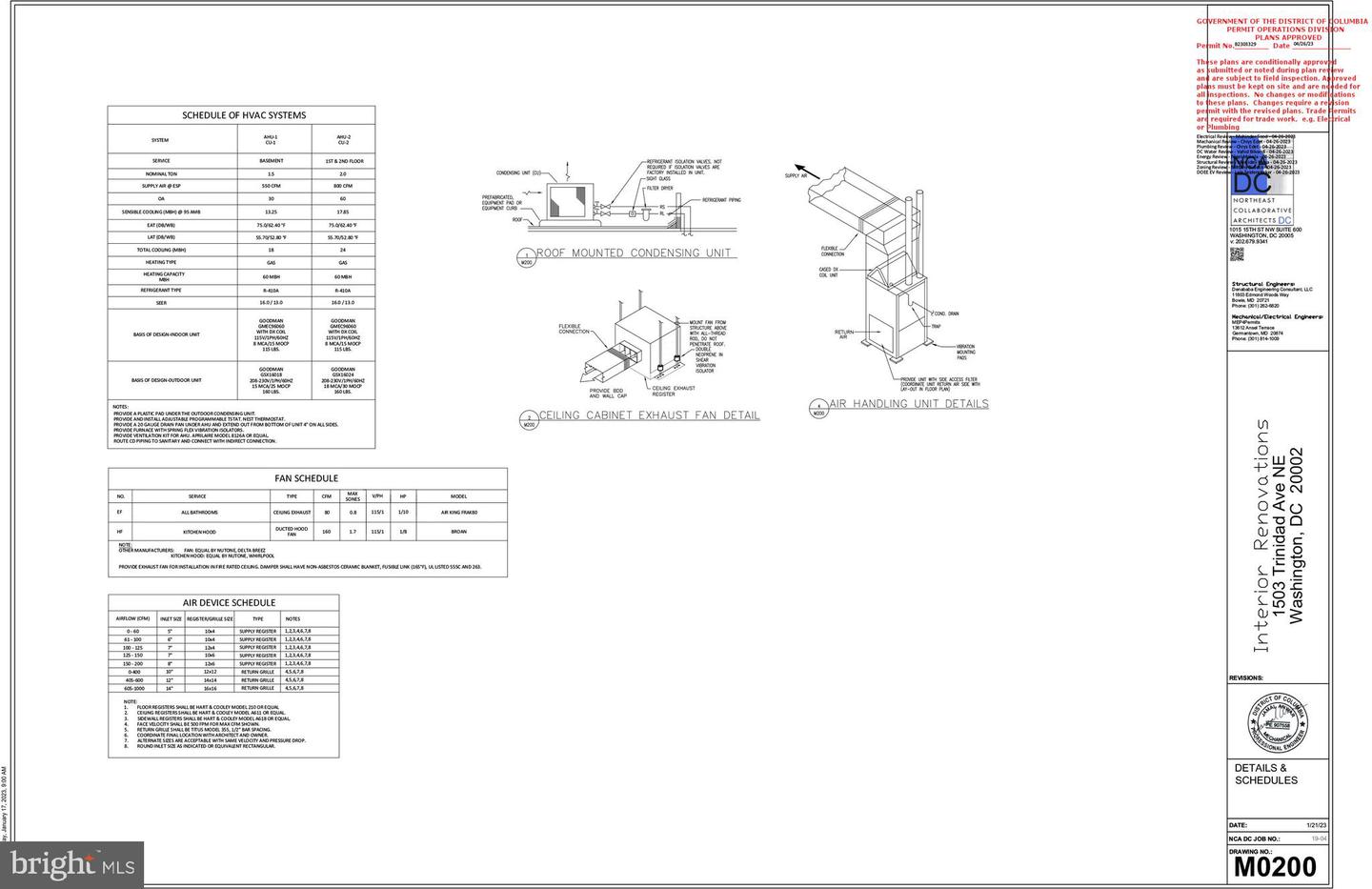 1503 TRINIDAD AVE NE, WASHINGTON, District Of Columbia 20002, 4 Bedrooms Bedrooms, ,3 BathroomsBathrooms,Residential,For sale,1503 TRINIDAD AVE NE,DCDC2221178 MLS # DCDC2221178