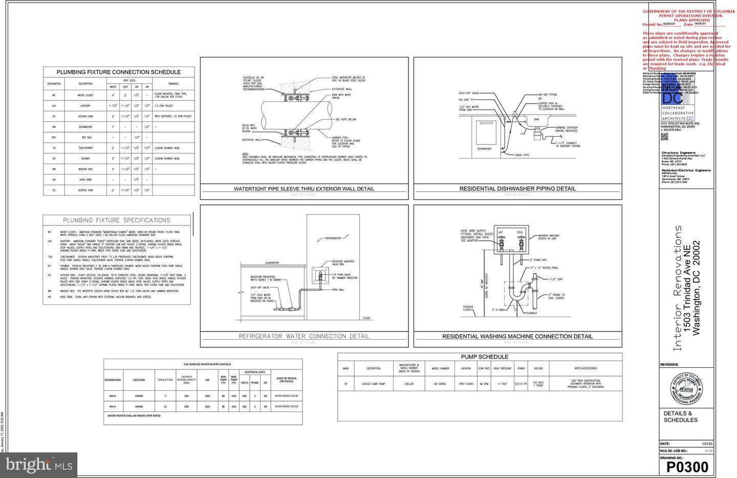 1503 TRINIDAD AVE NE, WASHINGTON, District Of Columbia 20002, 4 Bedrooms Bedrooms, ,3 BathroomsBathrooms,Residential,For sale,1503 TRINIDAD AVE NE,DCDC2221178 MLS # DCDC2221178