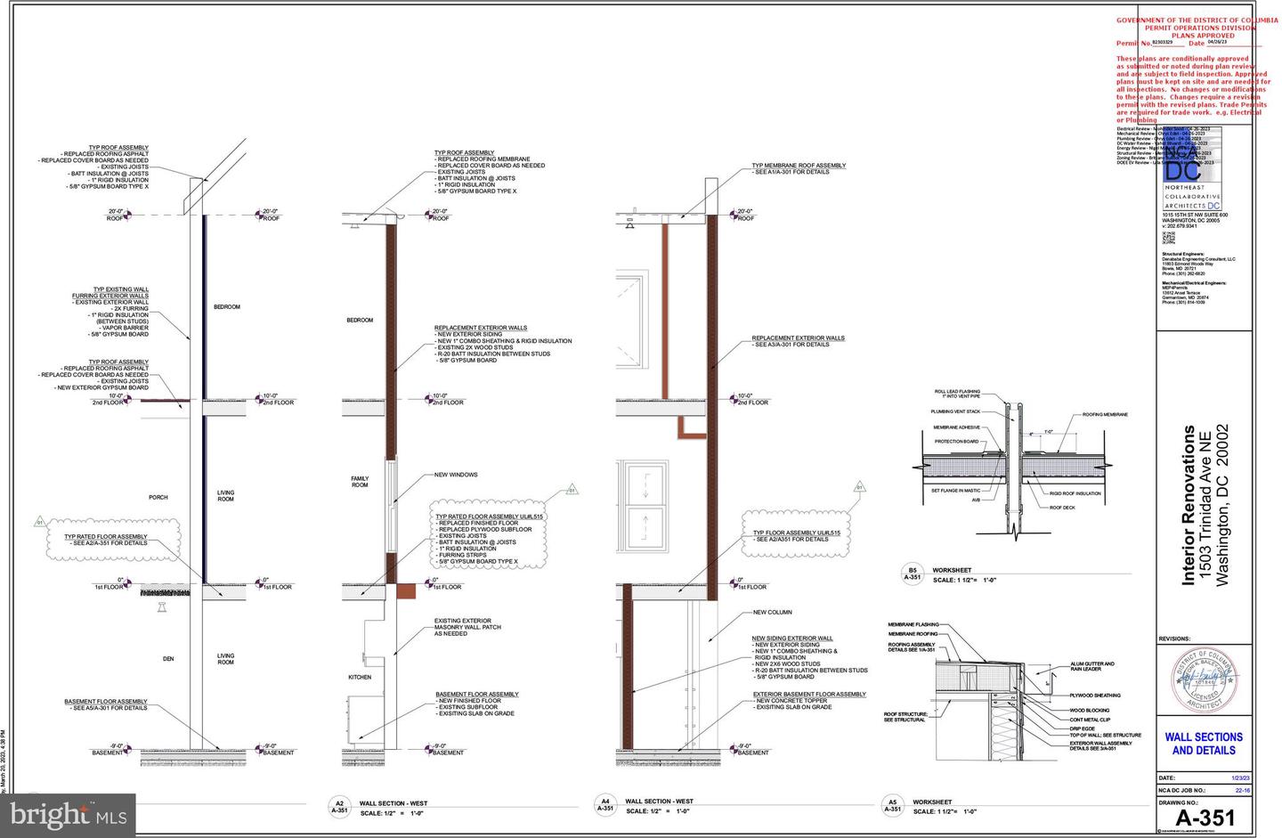1503 TRINIDAD AVE NE, WASHINGTON, District Of Columbia 20002, 4 Bedrooms Bedrooms, ,3 BathroomsBathrooms,Residential,For sale,1503 TRINIDAD AVE NE,DCDC2221178 MLS # DCDC2221178