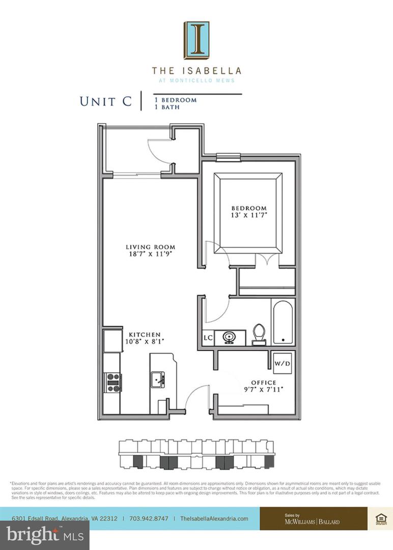 6301 EDSALL RD #123, ALEXANDRIA, Virginia 22312, 1 Bedroom Bedrooms, 2 Rooms Rooms,1 BathroomBathrooms,Residential,For sale,6301 EDSALL RD #123,VAFX2266038 MLS # VAFX2266038