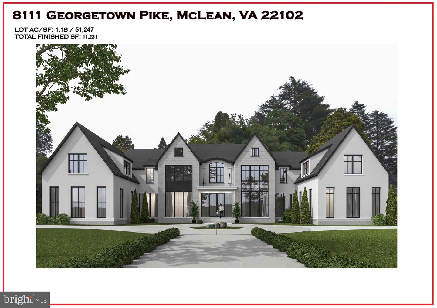 8111 GEORGETOWN PIKE, MCLEAN, Virginia 22102, 6 Bedrooms Bedrooms, ,6 BathroomsBathrooms,Residential,For sale,8111 GEORGETOWN PIKE,VAFX2264698 MLS # VAFX2264698