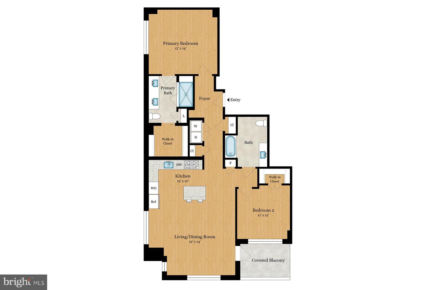 810 O ST NW #201, WASHINGTON, District Of Columbia 20001, 2 Bedrooms Bedrooms, ,2 BathroomsBathrooms,Residential,For sale,810 O ST NW #201,DCDC2221634 MLS # DCDC2221634