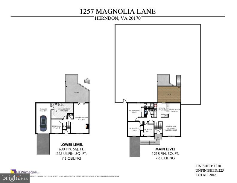 1257 MAGNOLIA LN, HERNDON, Virginia 20170, 4 Bedrooms Bedrooms, ,2 BathroomsBathrooms,Residential,For sale,1257 MAGNOLIA LN,VAFX2264702 MLS # VAFX2264702