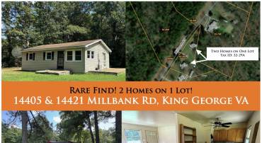 14405 MILLBANK RD, KING GEORGE, Virginia 22485, 5 Bedrooms Bedrooms, ,2 BathroomsBathrooms,Residential,For sale,14405 MILLBANK RD,VAKG2006976 MLS # VAKG2006976