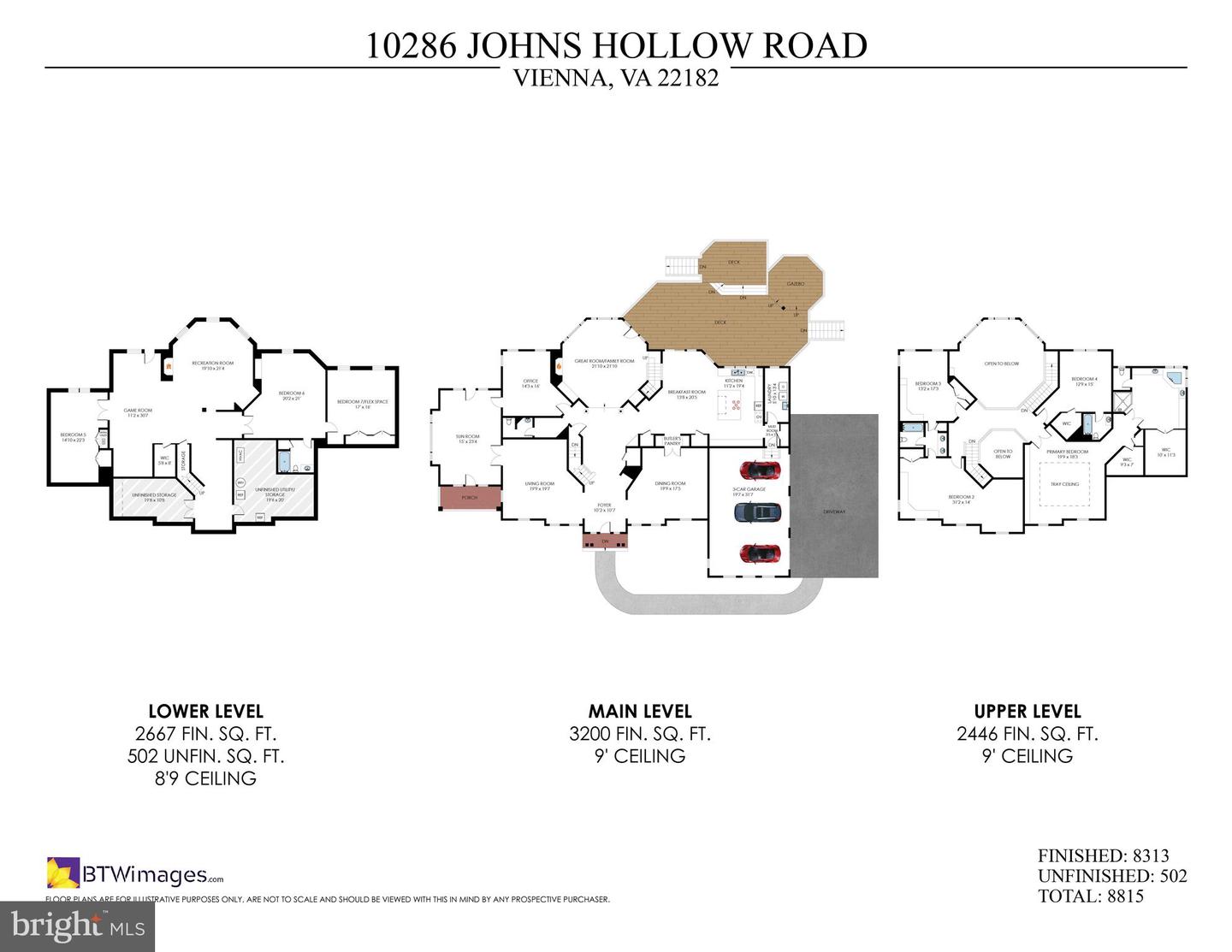 10286 JOHNS HOLLOW RD, VIENNA, Virginia 22182, 6 Bedrooms Bedrooms, ,4 BathroomsBathrooms,Residential,For sale,10286 JOHNS HOLLOW RD,VAFX2222992 MLS # VAFX2222992
