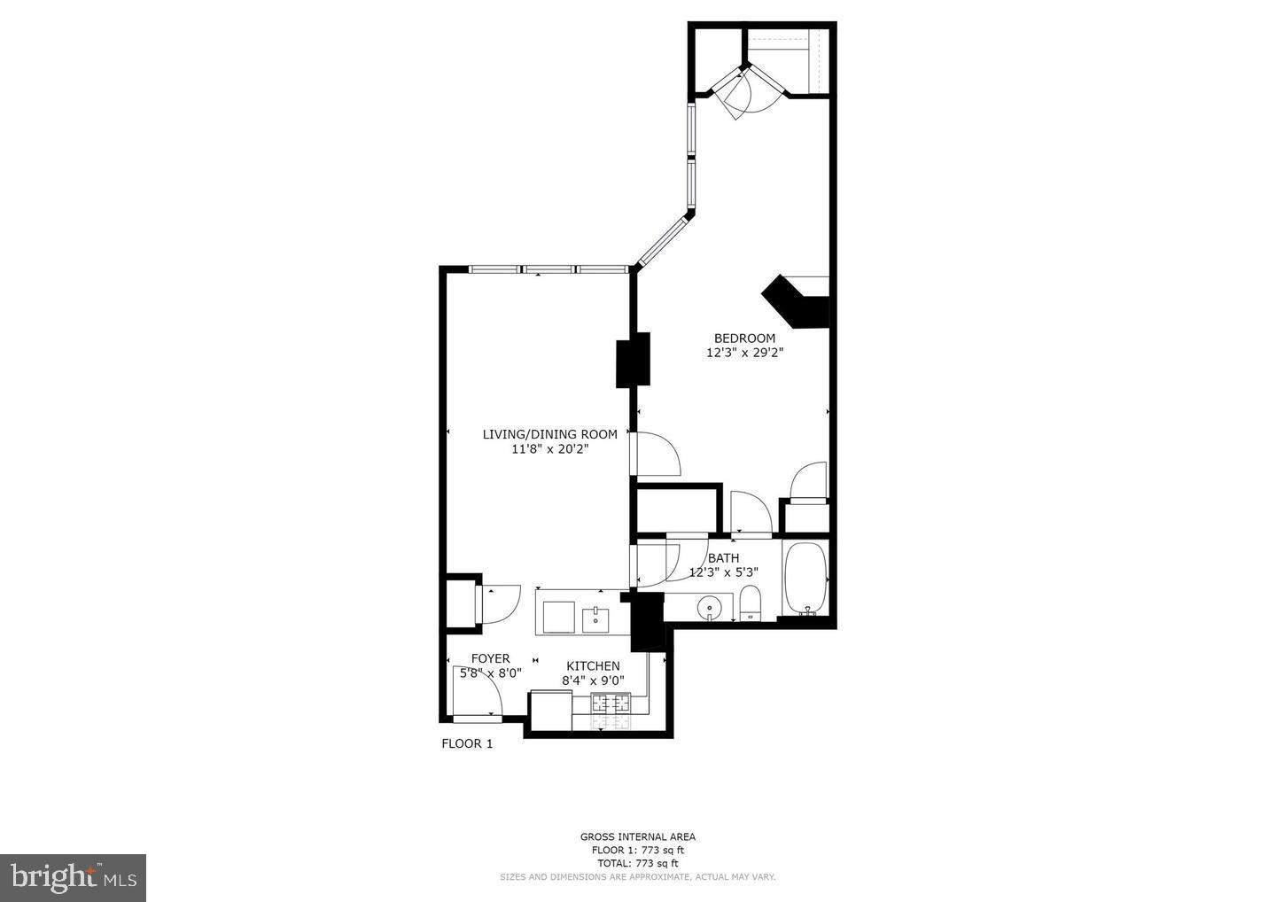 1021 N GARFIELD ST #117, ARLINGTON, Virginia 22201, 1 Bedroom Bedrooms, ,1 BathroomBathrooms,Residential,For sale,1021 N GARFIELD ST #117,VAAR2063354 MLS # VAAR2063354