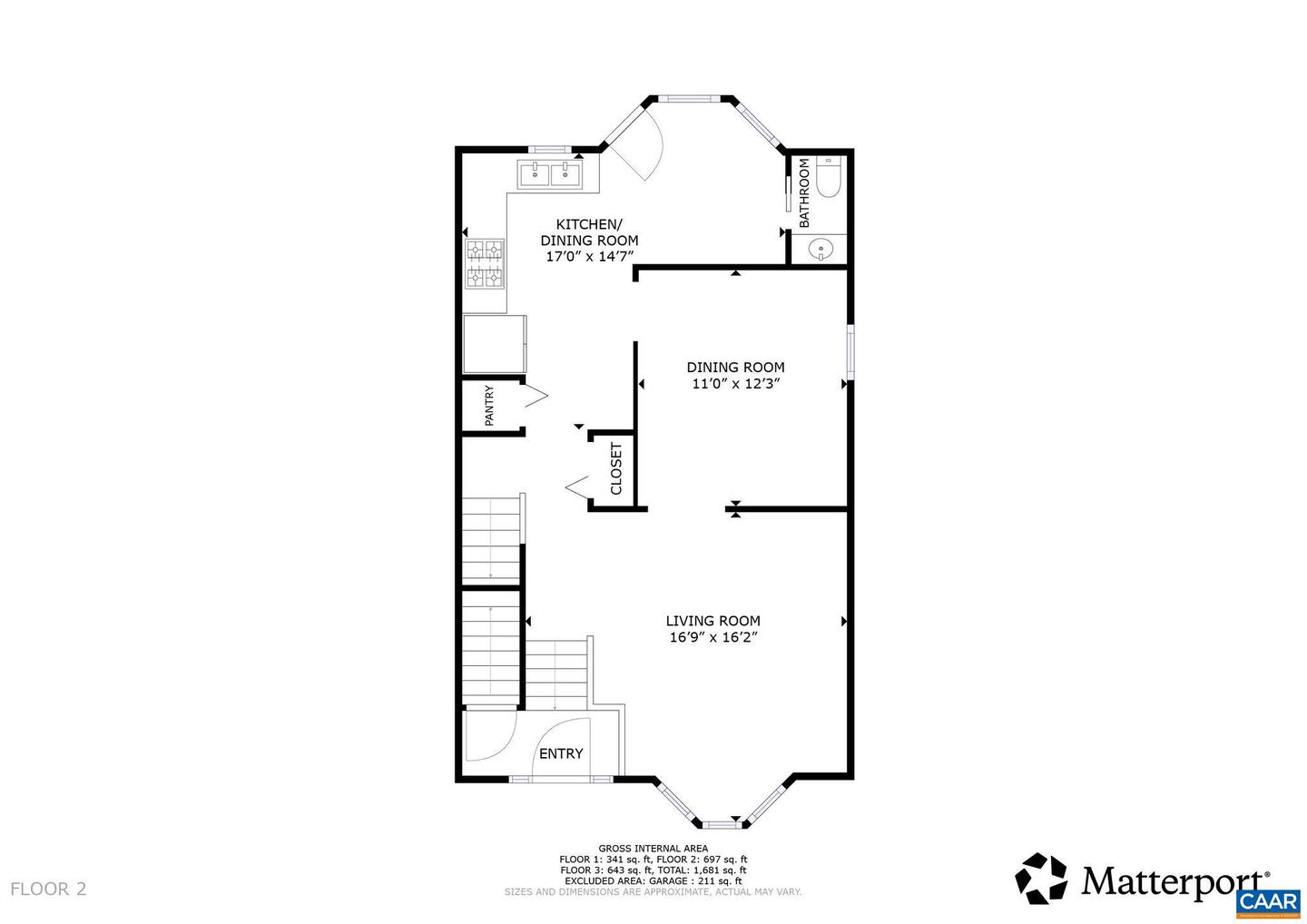 2328 AUSTIN DR, CHARLOTTESVILLE, Virginia 22911, 3 Bedrooms Bedrooms, ,2 BathroomsBathrooms,Residential,For sale,2328 AUSTIN DR,668798 MLS # 668798