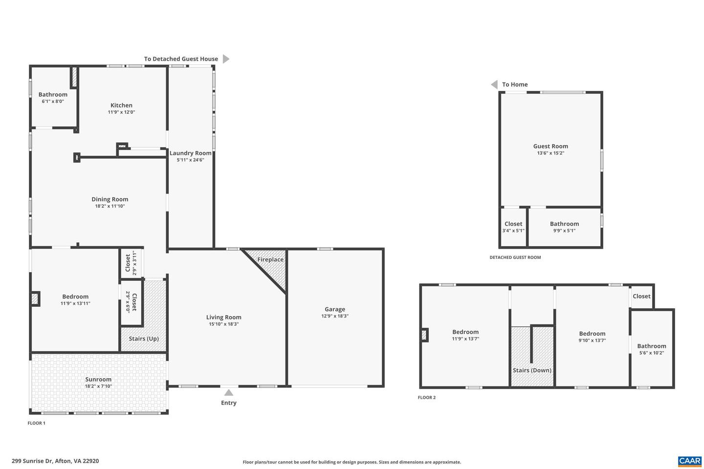 299 SUNRISE DR, AFTON, Virginia 22920, 4 Bedrooms Bedrooms, ,3 BathroomsBathrooms,Residential,For sale,299 SUNRISE DR,668974 MLS # 668974