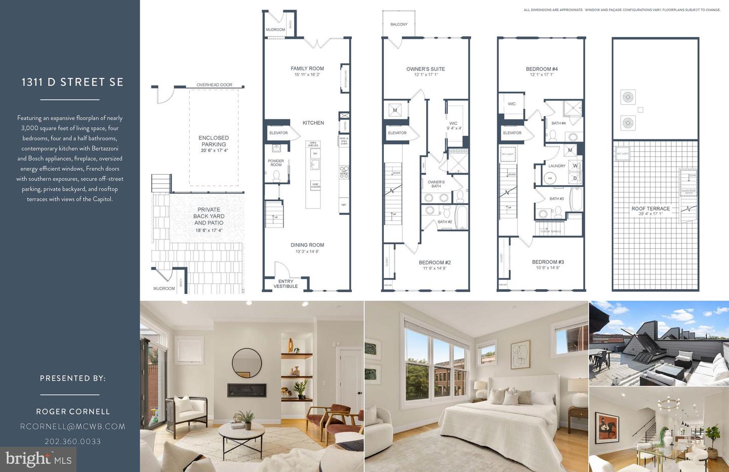 1311 D ST SE, WASHINGTON, District Of Columbia 20003, 4 Bedrooms Bedrooms, ,4 BathroomsBathrooms,Residential,For sale,1311 D ST SE,DCDC2217242 MLS # DCDC2217242