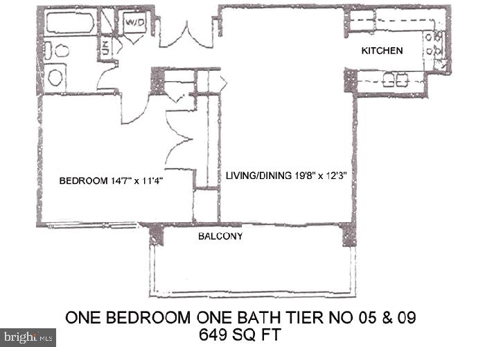 1301 N COURTHOUSE RD #705, ARLINGTON, Virginia 22201, 1 Bedroom Bedrooms, 2 Rooms Rooms,1 BathroomBathrooms,Residential,For sale,1301 N COURTHOUSE RD #705,VAAR2063664 MLS # VAAR2063664