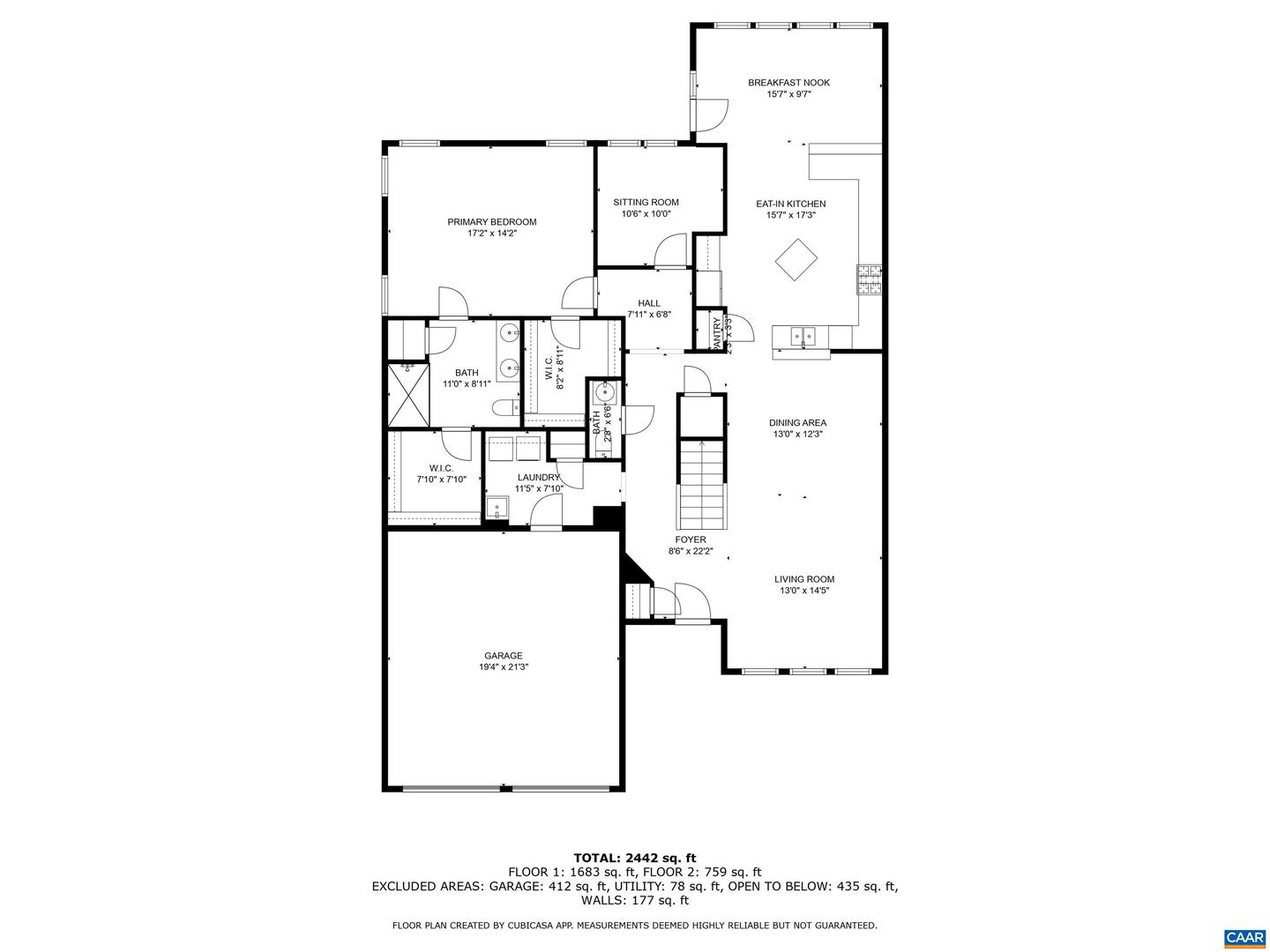 50 APPLE BLOSSOM CT, NELLYSFORD, Virginia 22958, 3 Bedrooms Bedrooms, ,2 BathroomsBathrooms,Residential,For sale,50 APPLE BLOSSOM CT,668980 MLS # 668980