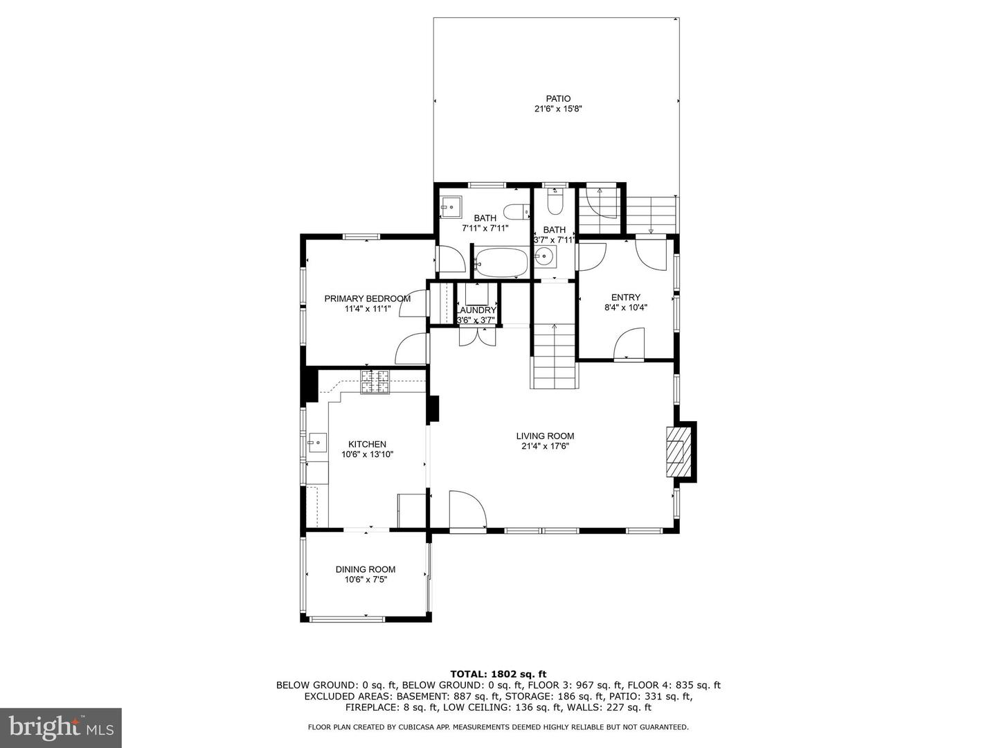 407 N BRYAN ST, ARLINGTON, Virginia 22201, 4 Bedrooms Bedrooms, ,2 BathroomsBathrooms,Residential,For sale,407 N BRYAN ST,VAAR2063666 MLS # VAAR2063666