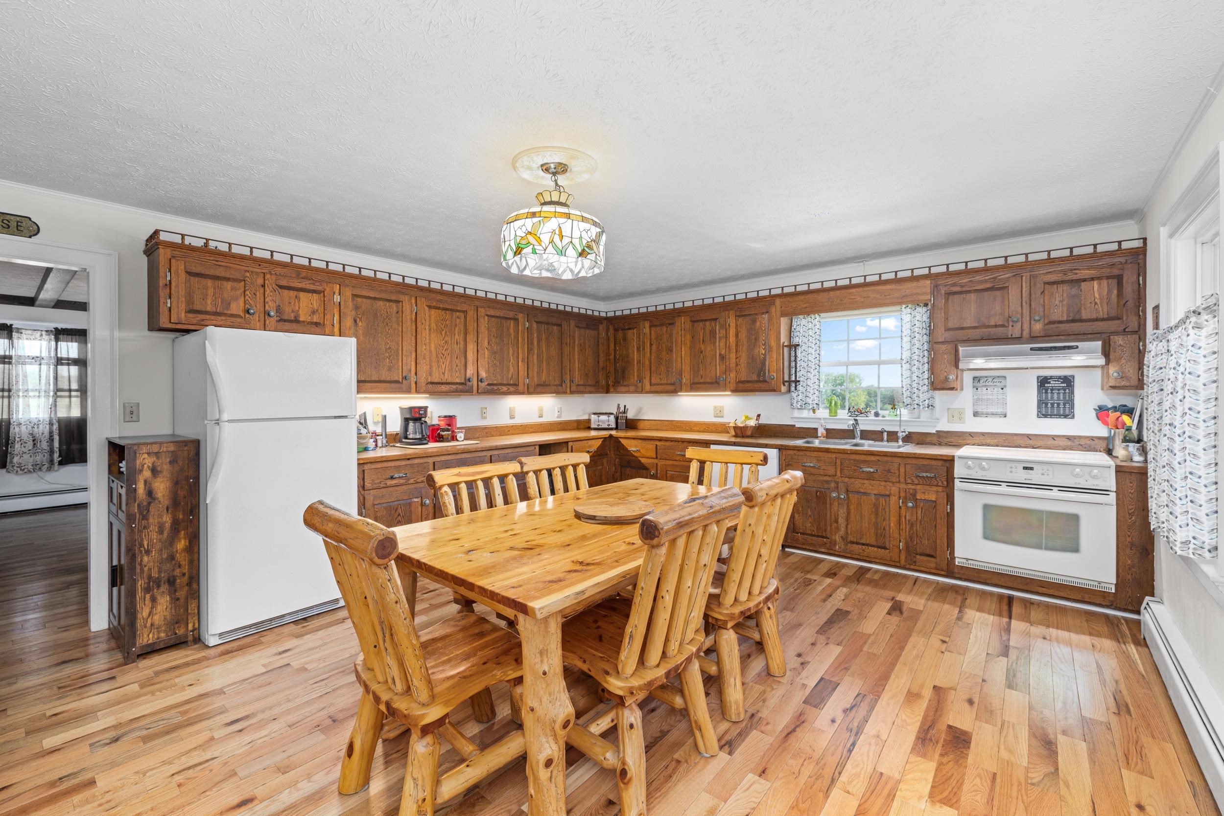 wormy chestnut cabinets