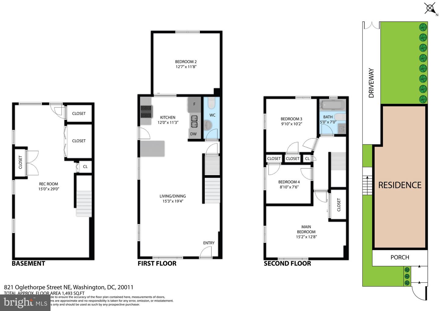 821 OGLETHORPE ST NE, WASHINGTON, District Of Columbia 20011, 3 Bedrooms Bedrooms, ,1 BathroomBathrooms,Residential,For sale,821 OGLETHORPE ST NE,DCDC2209114 MLS # DCDC2209114