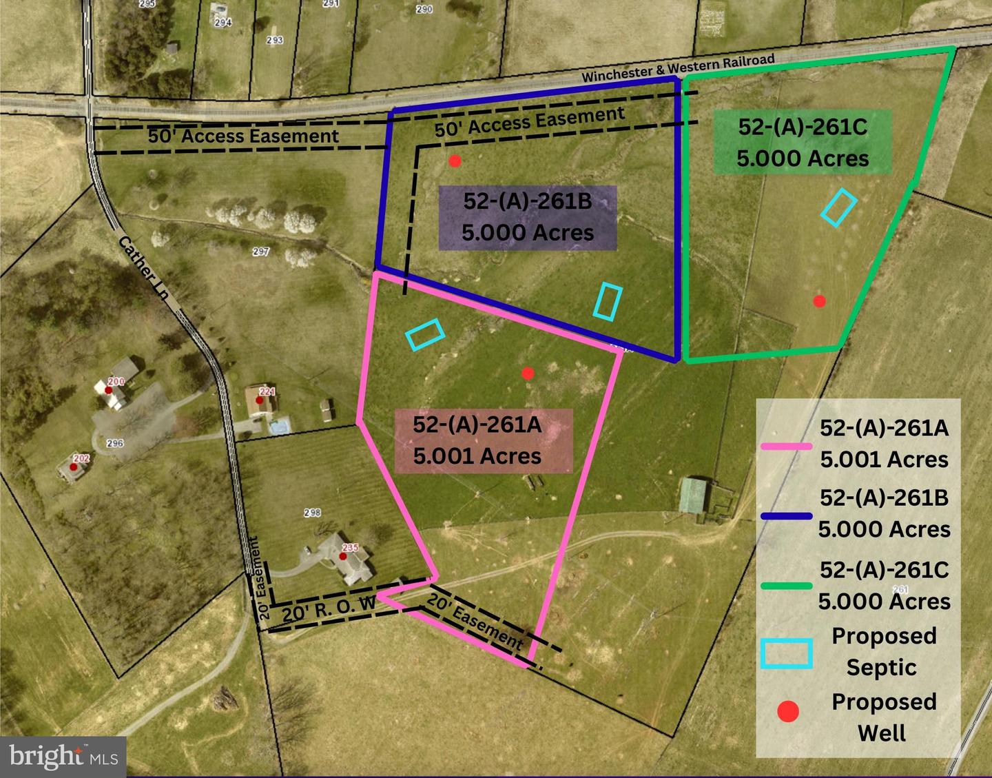 LOT C CATHER LN, WINCHESTER, Virginia 22602, ,Land,For sale,LOT C CATHER LN,VAFV2036804 MLS # VAFV2036804