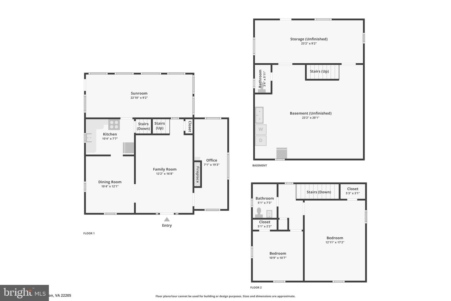 6033 19TH RD N, ARLINGTON, Virginia 22205, 2 Bedrooms Bedrooms, 4 Rooms Rooms,1 BathroomBathrooms,Residential,For sale,6033 19TH RD N,VAAR2061486 MLS # VAAR2061486