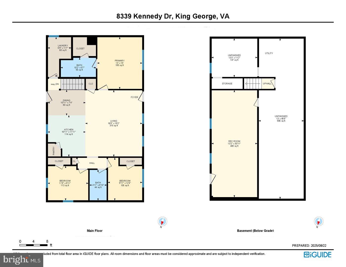 8339 KENNEDY DR, KING GEORGE, Virginia 22485, 3 Bedrooms Bedrooms, 10 Rooms Rooms,2 BathroomsBathrooms,Residential,For sale,8339 KENNEDY DR,VAKG2007036 MLS # VAKG2007036