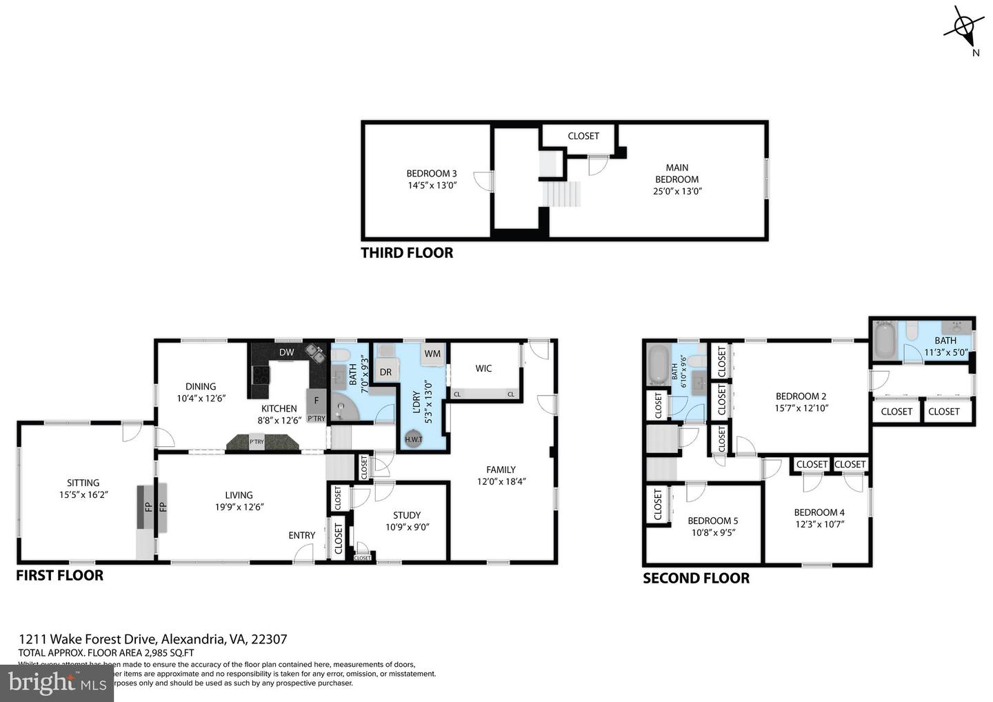 1211 WAKE FOREST DR, ALEXANDRIA, Virginia 22307, 4 Bedrooms Bedrooms, ,3 BathroomsBathrooms,Residential,For sale,1211 WAKE FOREST DR,VAFX2267178 MLS # VAFX2267178