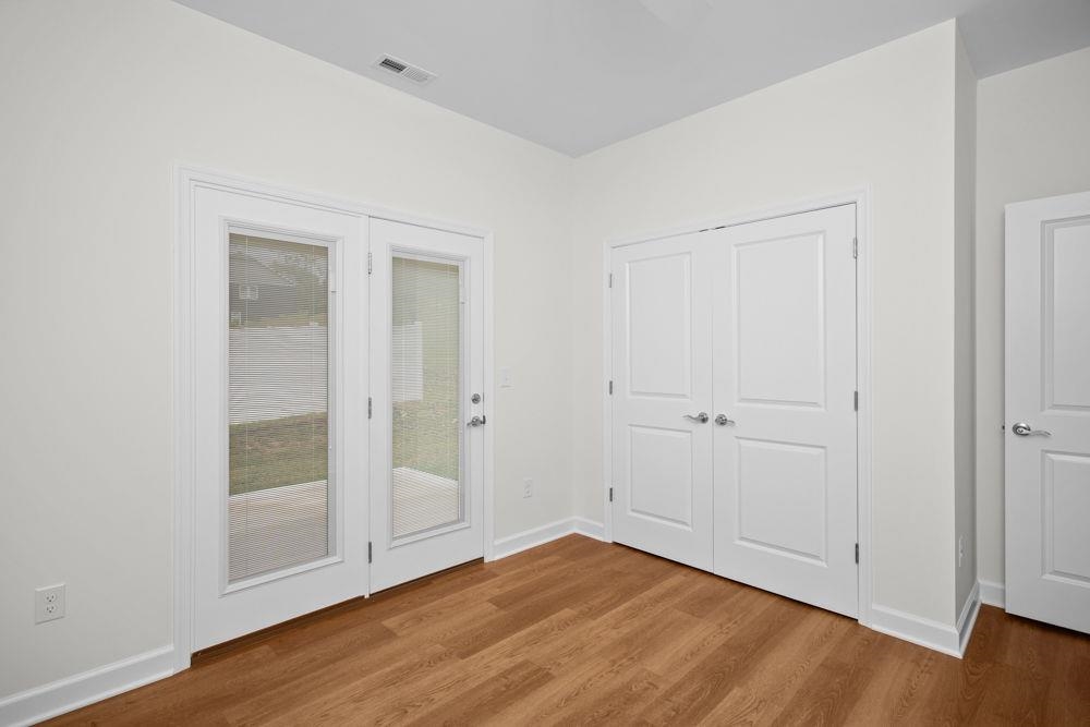 with access to rear patio!