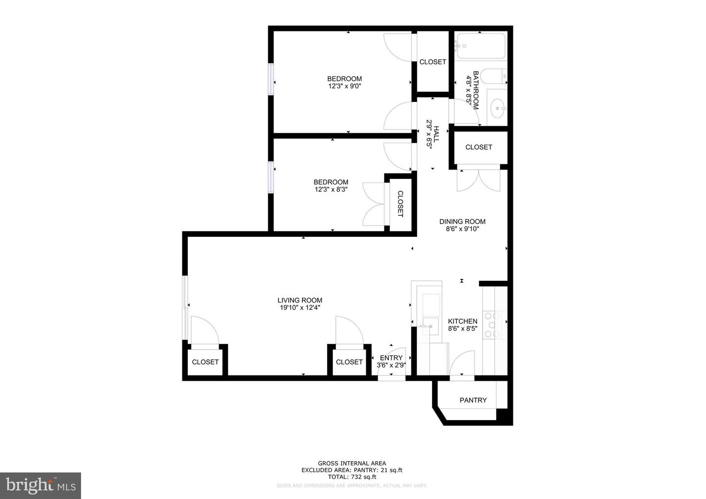 2050 N CALVERT ST #407, ARLINGTON, Virginia 22201, 2 Bedrooms Bedrooms, ,1 BathroomBathrooms,Residential,For sale,2050 N CALVERT ST #407,VAAR2063854 MLS # VAAR2063854