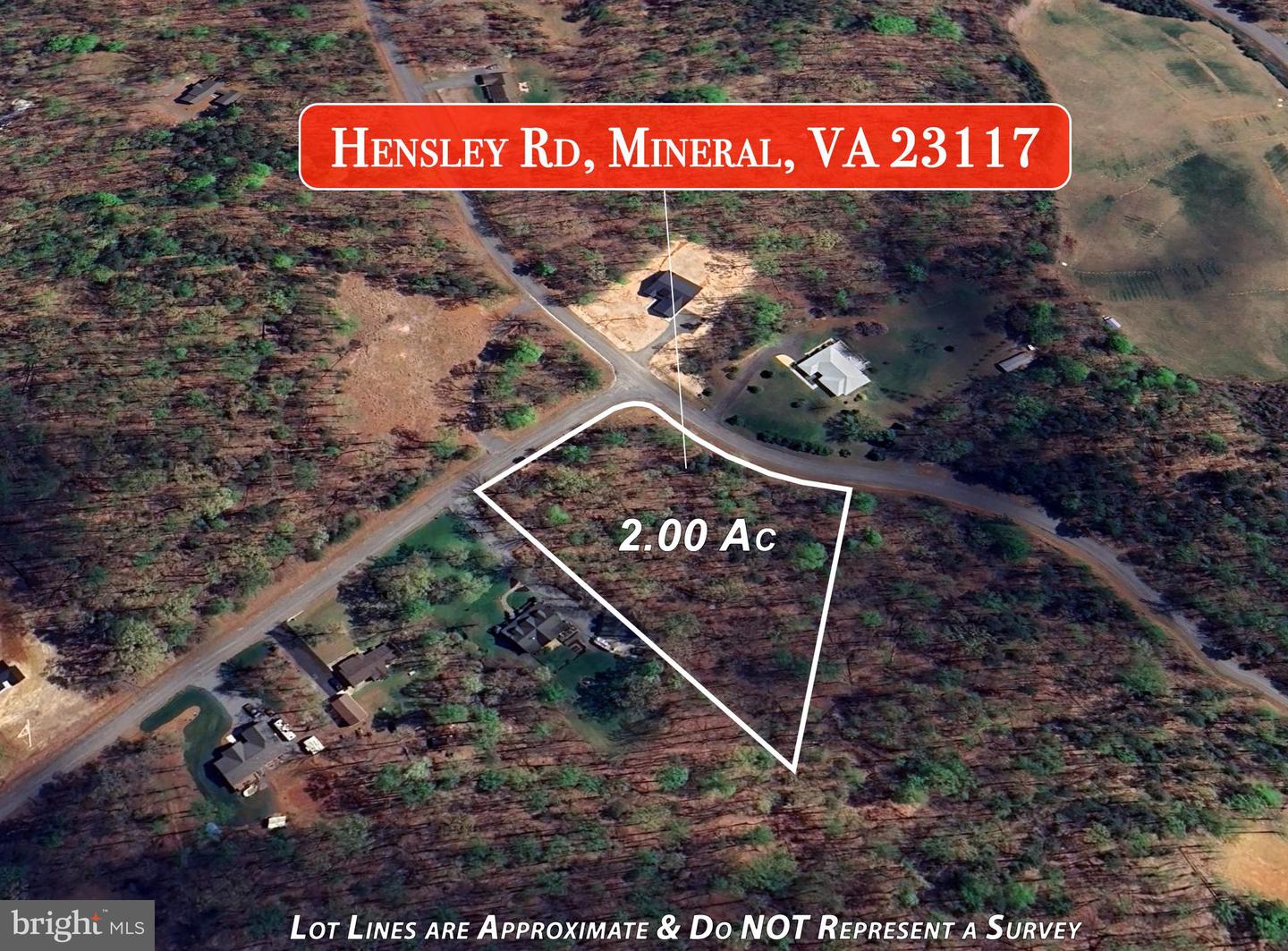 HENSLEY RD, MINERAL, Virginia 23117, ,Land,For sale,HENSLEY RD,VALA2008616 MLS # VALA2008616